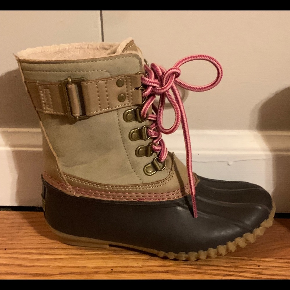 Sprit girls duck boots